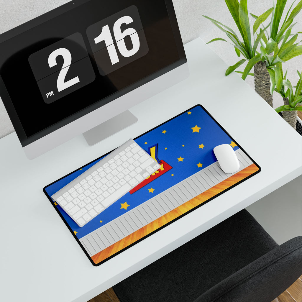 play Desk Mat — Blue Star Gaming/Work Desk Pad