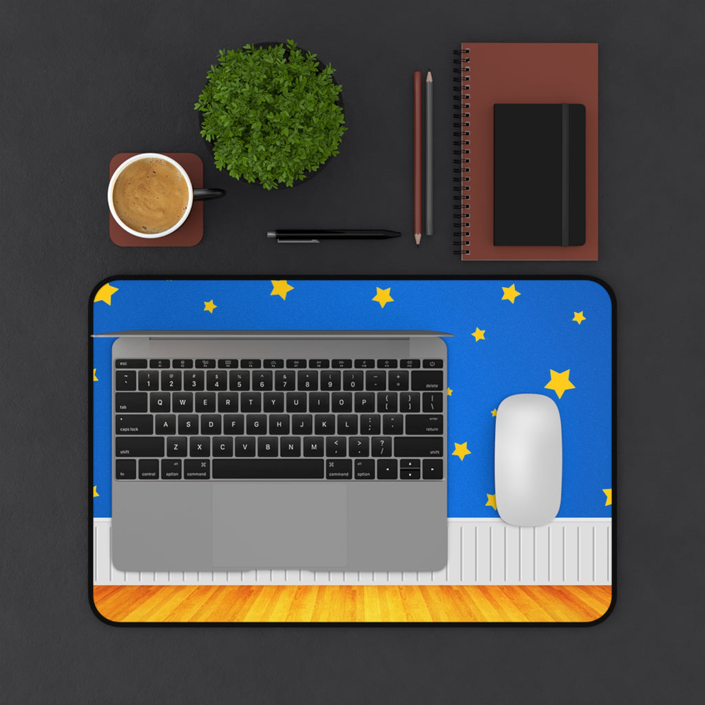 Toy Story Desk Mat — Blue Starry Collector Mouse Pad